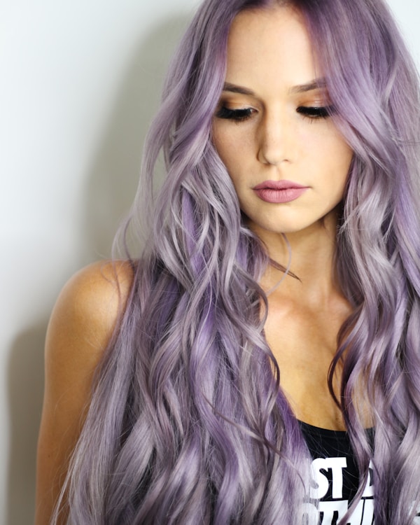Vibrant hair color