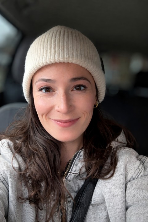 Beautiful hair styling result